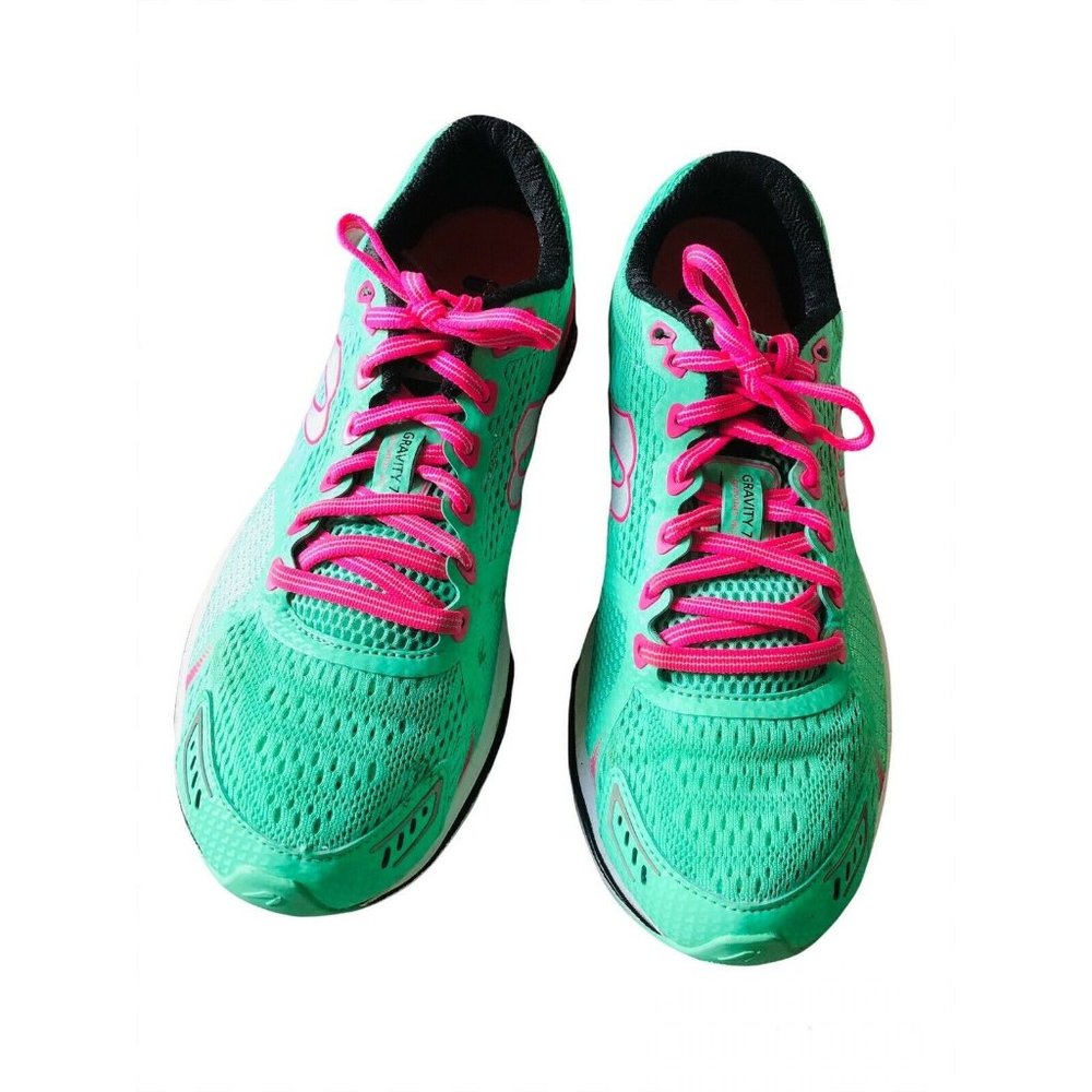 Newton Running Gravity 7 Women's Running Shoe Trainers Pink Turquoise Size 8
